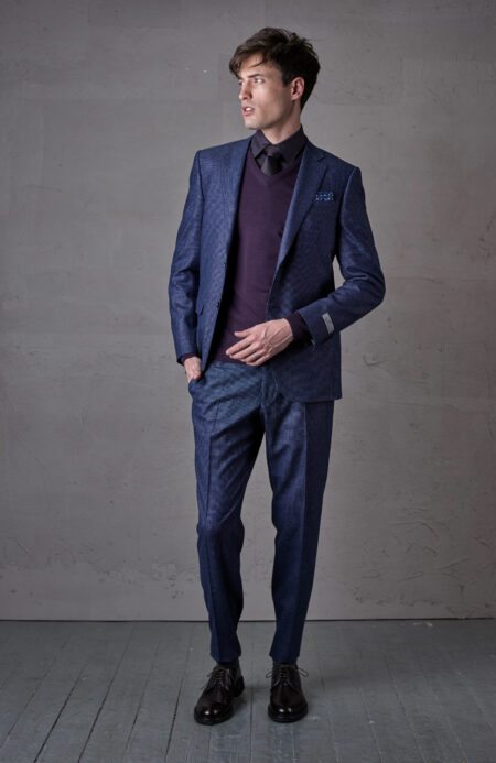 Caridi Navy Three Piece Suit