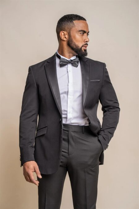 Classic Black Suit Three/Two Piece Suit - Image 3