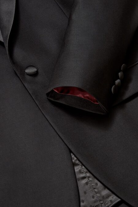 Classic Black Tux with Shawl Lapel 3 piece - Image 4