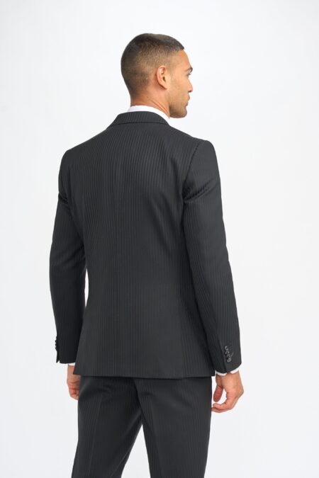 Roberto Black Three Piece Suit - Image 3