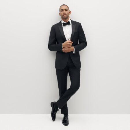 Matt Black tux - Image 2